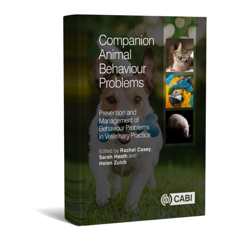Companion Animal Behaviour Problems Prevention and Management of ...