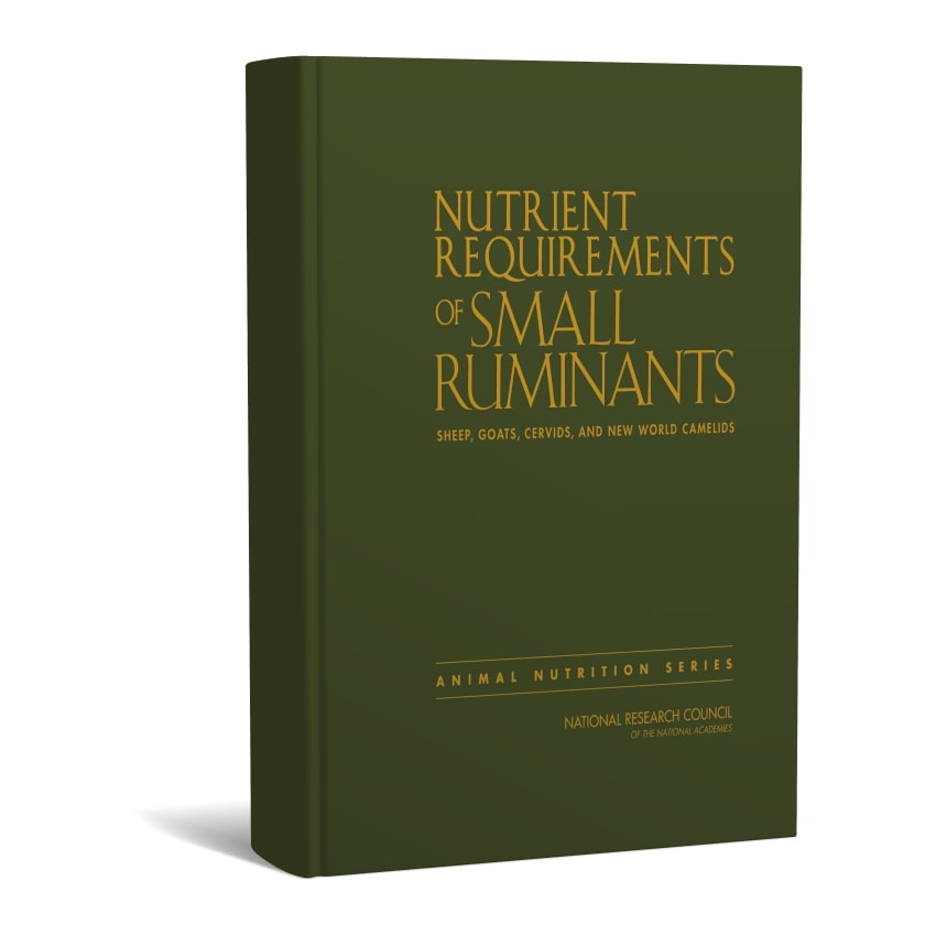 Nutrient Requirements of Small Ruminants: Sheep, Goats, Cervids, and New World Camelids Nutrient Requirements of Small Ruminants Sheep Goats Cervids and New World Camelids min ایران وت بوک | IranVetBook 1 Nutrient Requirements of Small Ruminants: Sheep, Goats, Cervids, and New World Camelids