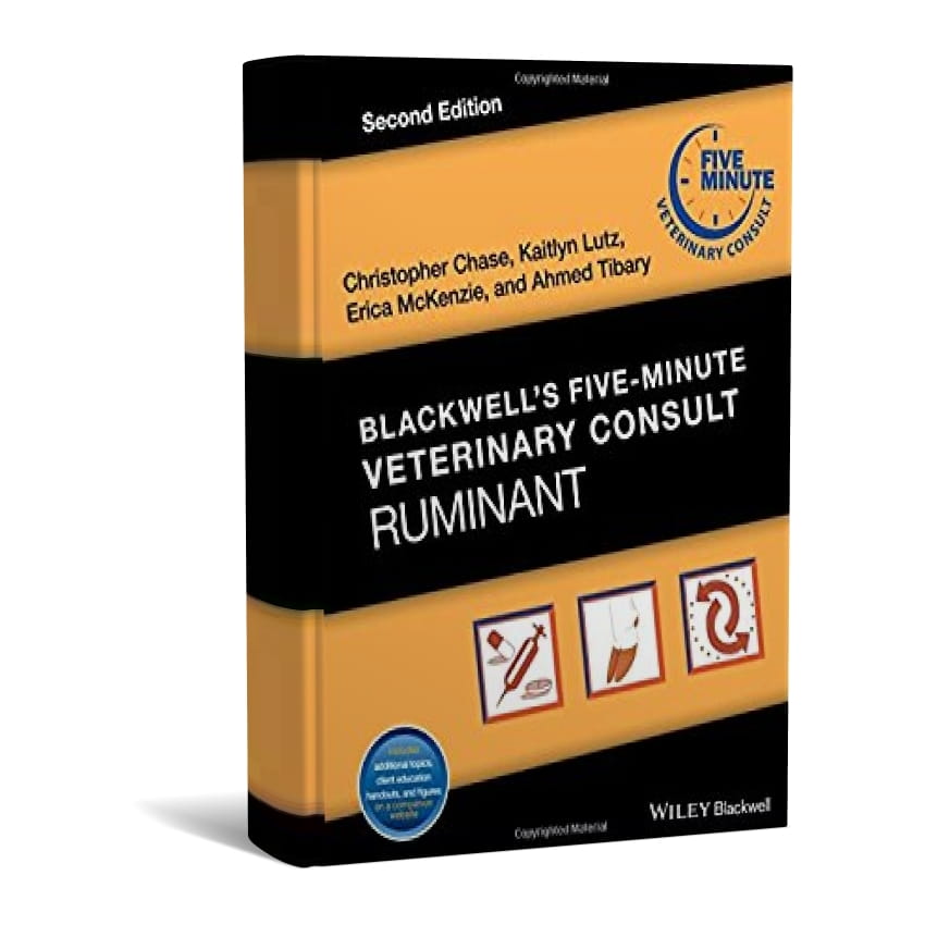 Blackwell's Five-Minute Veterinary Consult: Ruminant Blackwells Five Minute Veterinary Consult Ruminant ایران وت بوک | IranVetBook 1 Blackwell's Five-Minute Veterinary Consult: Ruminant